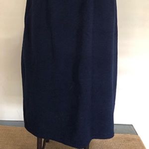 St. John Navy Skirt